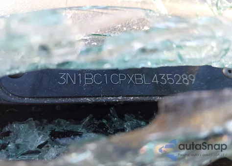 2011 Nissan Versa 1.8S z USA, uszkodzony, nr VIN 3N1BC1CPXBL435289